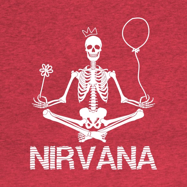 Nirvana Yoga Skull by theramashley